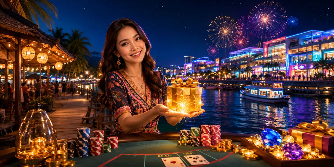 Suasana permainan baccarat kasino dalam talian di Sabah Malaysia dengan peniaga langsung
